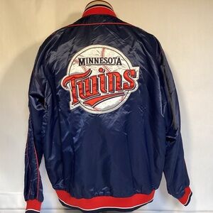 Vintage Minnesota Twins Jacket G-III Sports Carl Banks Men’s size XXL MLB